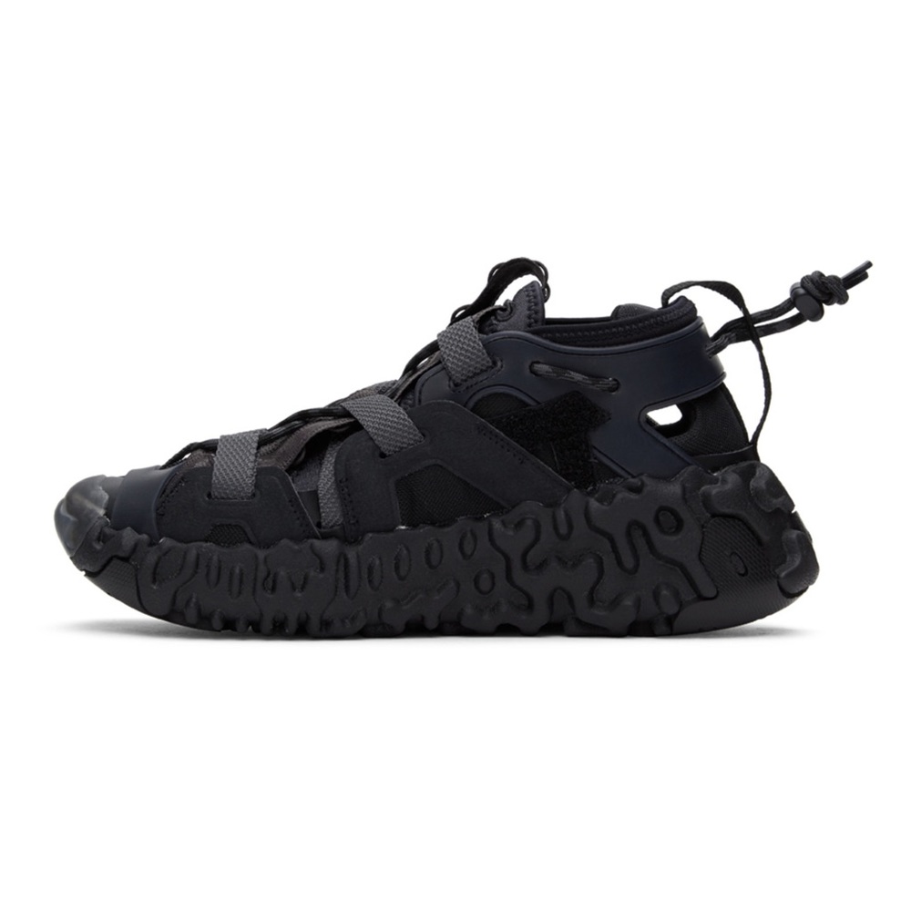 New Black ISPA OverReact Sandals